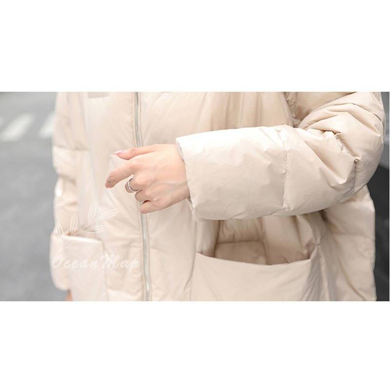 ダウンジャケット レディース フード付き ダウン コート 秋冬春 軽量 防風 防寒 暖かいロングコート ダウンジャケット ライトダウン スリム ファション 体型カバー 韓国風 アウター ウィンタージャ