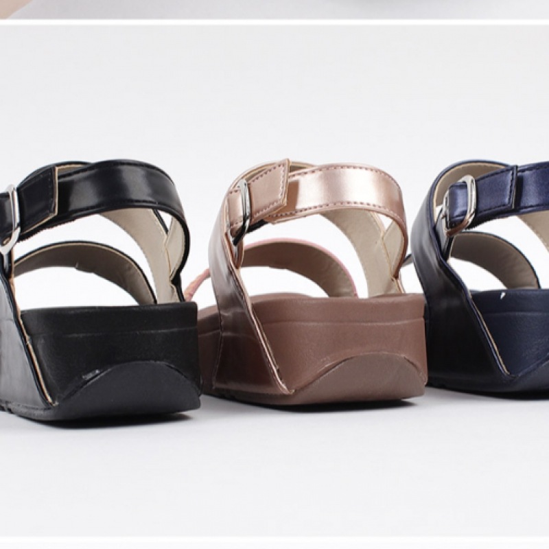 [Ninas Paris] E-Sun ビーズメタルダブルラインサンダル