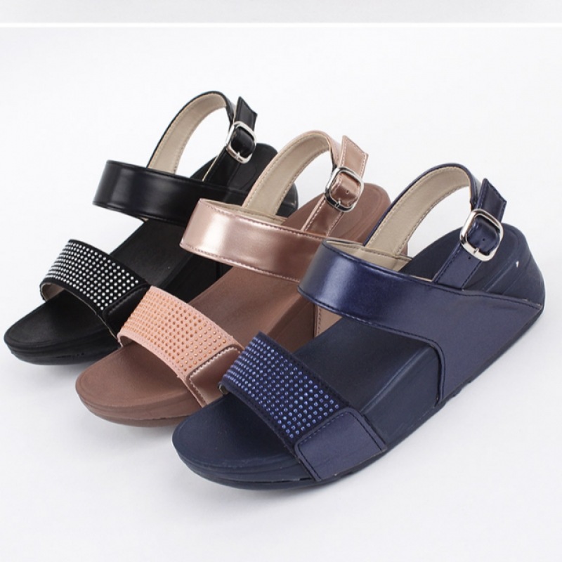 [Ninas Paris] E-Sun ビーズメタルダブルラインサンダル