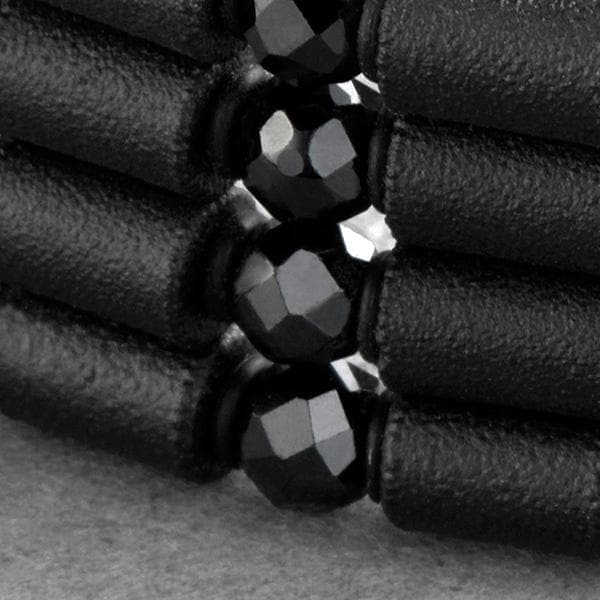 ループ ブラックスピネル 50(全長50cm) ネックレス アンクレット アクセサリー 体幹 バランス ゴルフ スイング 安定 飛距離