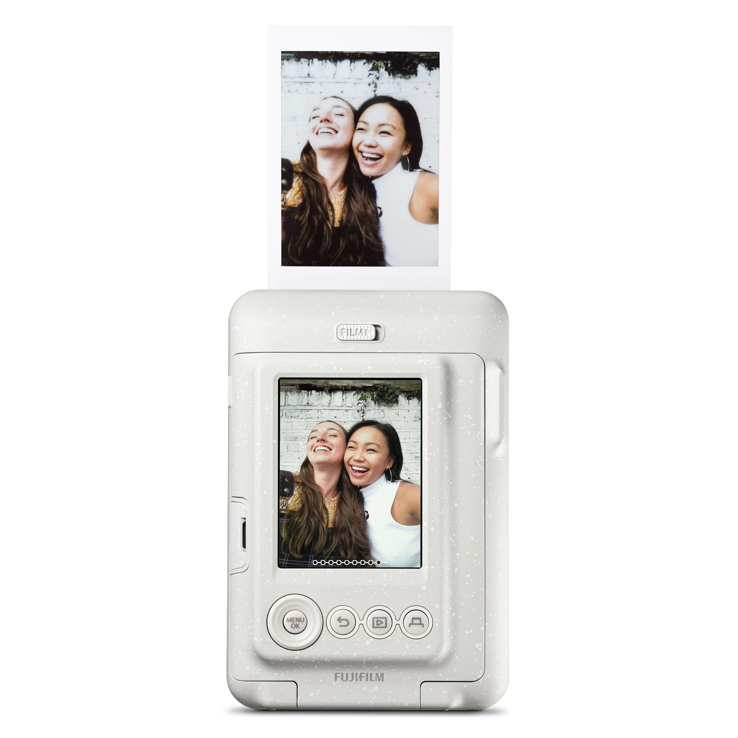 富士フイルム(FUJIFILM) チェキ インスタントカメラ/スマホプリンター instax mini LiPlay ホワイト INS LIPLAY C WHITE VN 富士フイルム(FUJIFILM) チェキ インスタントカメラ/スマホプリンター instax mini LiPlay ホワイト INS LIPLAY C WHITE VN