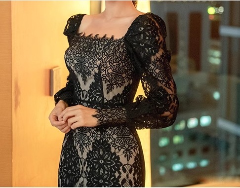 レディース ドレス パーティードレス ブラックドレス パーティー 膝下 ミモレ 膝丈 長袖 スクエアネック タイト スリム 細身 レース プルオーバー きれいめ 大人可愛い 上品 おしゃれ かっこいい レディース ドレス パーティードレス ブラックドレス パーティー 膝下 ミモレ 膝丈 長袖 スクエアネック タイト スリム 細身 レース プルオーバー きれいめ 大人可愛い 上品 おしゃれ かっこいい