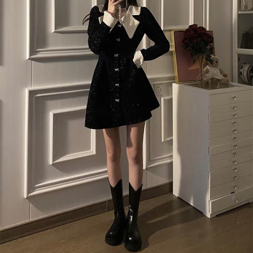 【急速出荷 2025年新作】ワンピース ミニワンピース 量産型 地雷型 お嬢様 韓国 原宿系 ゴスロリ ゴシック ロリータ ベルベット 韓国 無地 Vネック 春 秋 冬 長袖 ミニ丈 ショート丈 おし 【急速出荷 2025年新作】ワンピース ミニワンピース 量産型 地雷型 お嬢様 韓国 原宿系 ゴスロリ ゴシック ロリータ ベルベット 韓国 無地 Vネック 春 秋 冬 長袖 ミニ丈 ショート丈 おし
