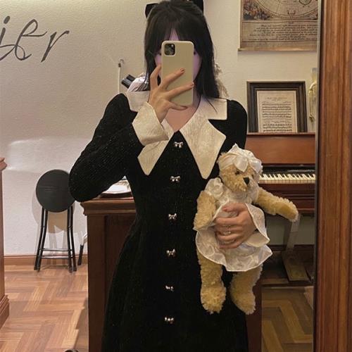 【急速出荷 2025年新作】ワンピース ミニワンピース 量産型 地雷型 お嬢様 韓国 原宿系 ゴスロリ ゴシック ロリータ ベルベット 韓国 無地 Vネック 春 秋 冬 長袖 ミニ丈 ショート丈 おし 【急速出荷 2025年新作】ワンピース ミニワンピース 量産型 地雷型 お嬢様 韓国 原宿系 ゴスロリ ゴシック ロリータ ベルベット 韓国 無地 Vネック 春 秋 冬 長袖 ミニ丈 ショート丈 おし