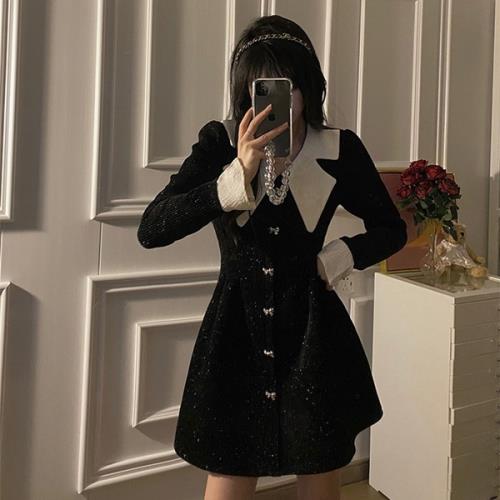 【急速出荷 2025年新作】ワンピース ミニワンピース 量産型 地雷型 お嬢様 韓国 原宿系 ゴスロリ ゴシック ロリータ ベルベット 韓国 無地 Vネック 春 秋 冬 長袖 ミニ丈 ショート丈 おし 【急速出荷 2025年新作】ワンピース ミニワンピース 量産型 地雷型 お嬢様 韓国 原宿系 ゴスロリ ゴシック ロリータ ベルベット 韓国 無地 Vネック 春 秋 冬 長袖 ミニ丈 ショート丈 おし