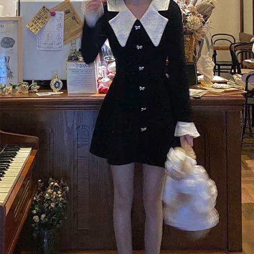 【急速出荷 2025年新作】ワンピース ミニワンピース 量産型 地雷型 お嬢様 韓国 原宿系 ゴスロリ ゴシック ロリータ ベルベット 韓国 無地 Vネック 春 秋 冬 長袖 ミニ丈 ショート丈 おし 【急速出荷 2025年新作】ワンピース ミニワンピース 量産型 地雷型 お嬢様 韓国 原宿系 ゴスロリ ゴシック ロリータ ベルベット 韓国 無地 Vネック 春 秋 冬 長袖 ミニ丈 ショート丈 おし