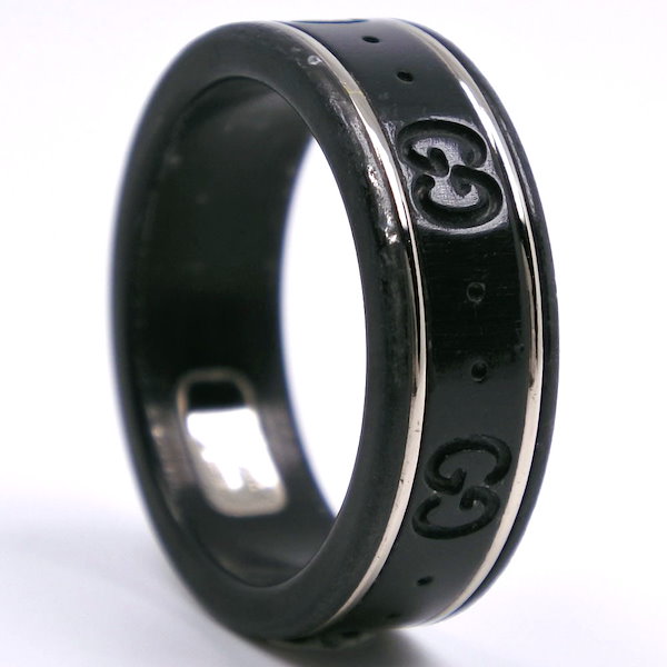 Qoo10] GUCCI アイコンGG シンバンド リング・指輪