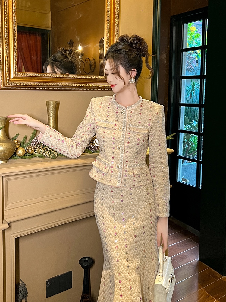 25新作上下セット マーメイド セットアップ ドレス パーティー キャバ 大人 同窓会 披露宴 卒業式 結婚式 演奏会 ウェディング 二次会 メガ割