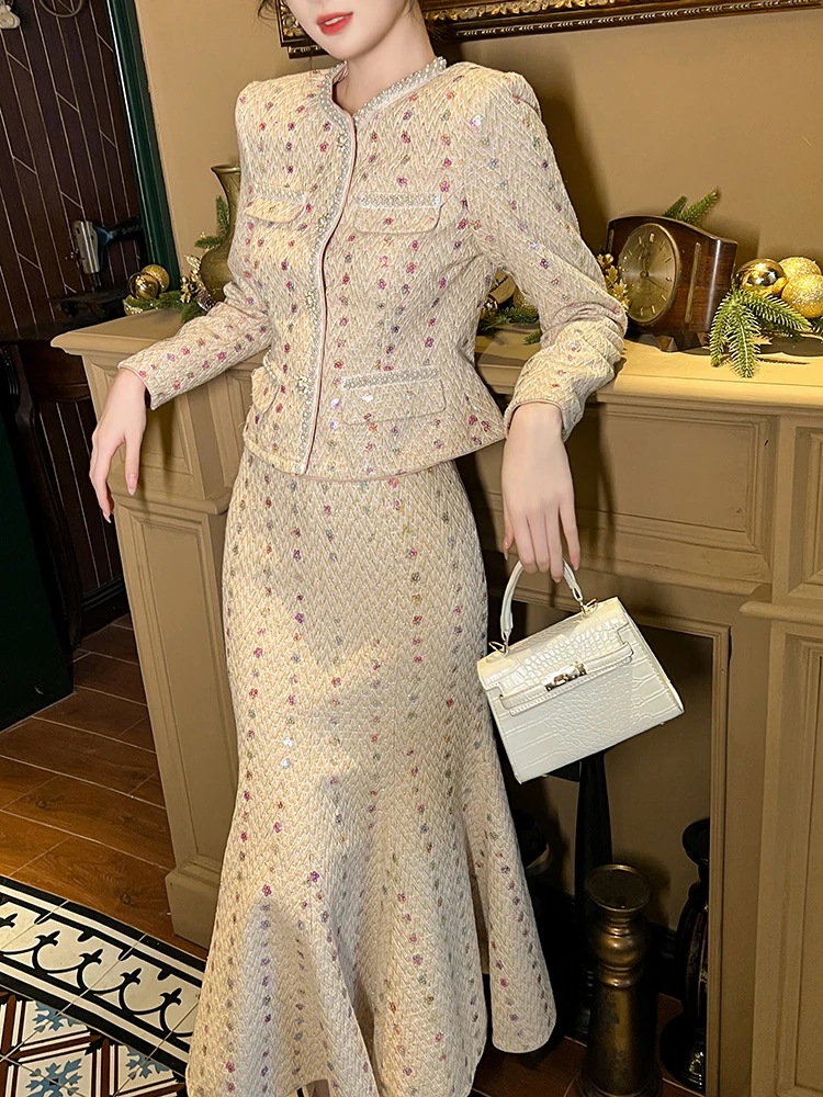 25新作上下セット マーメイド セットアップ ドレス パーティー キャバ 大人 同窓会 披露宴 卒業式 結婚式 演奏会 ウェディング 二次会 メガ割