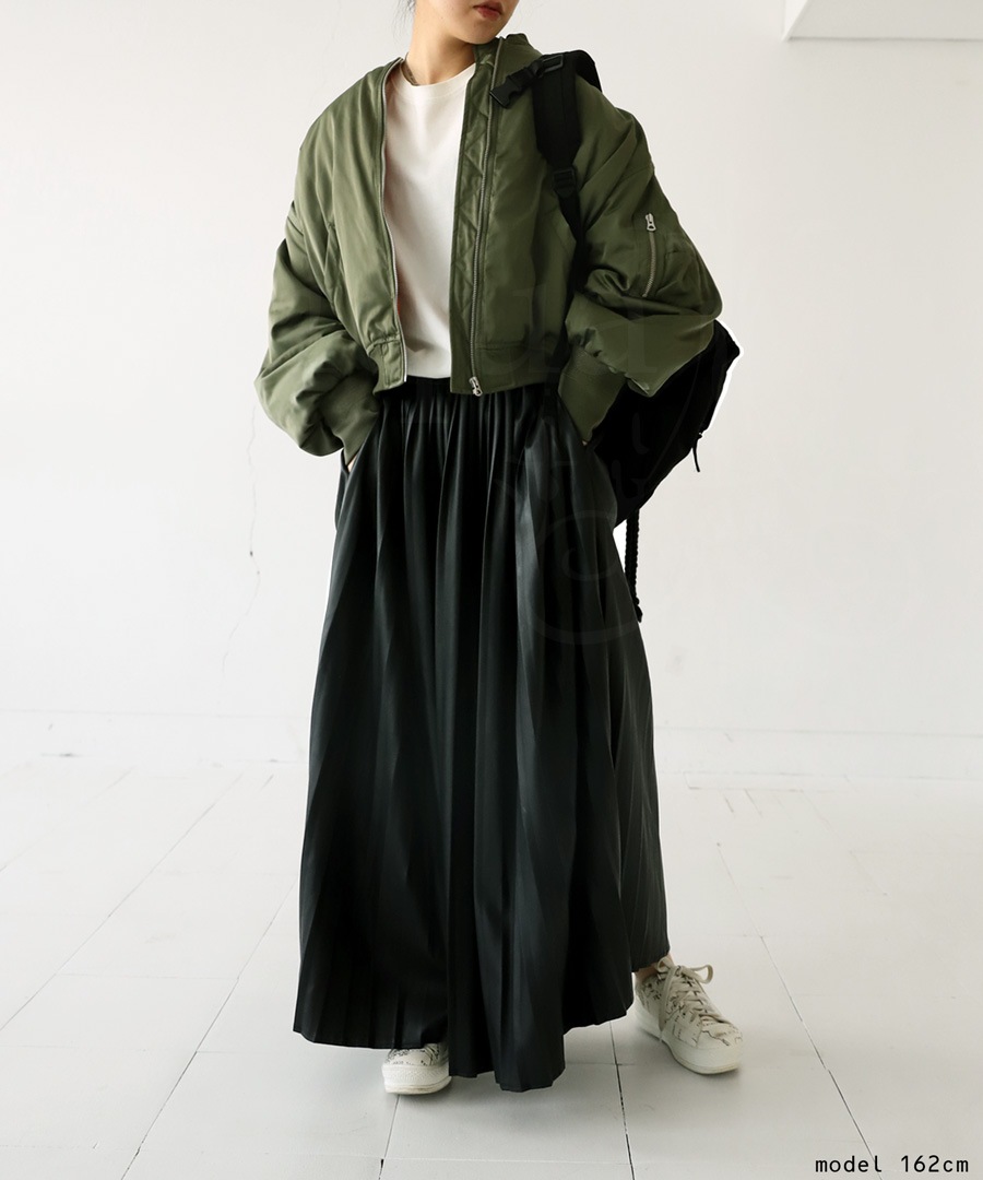 プリーツスカート スカート レディース ボトムス ロング ・メール便不可