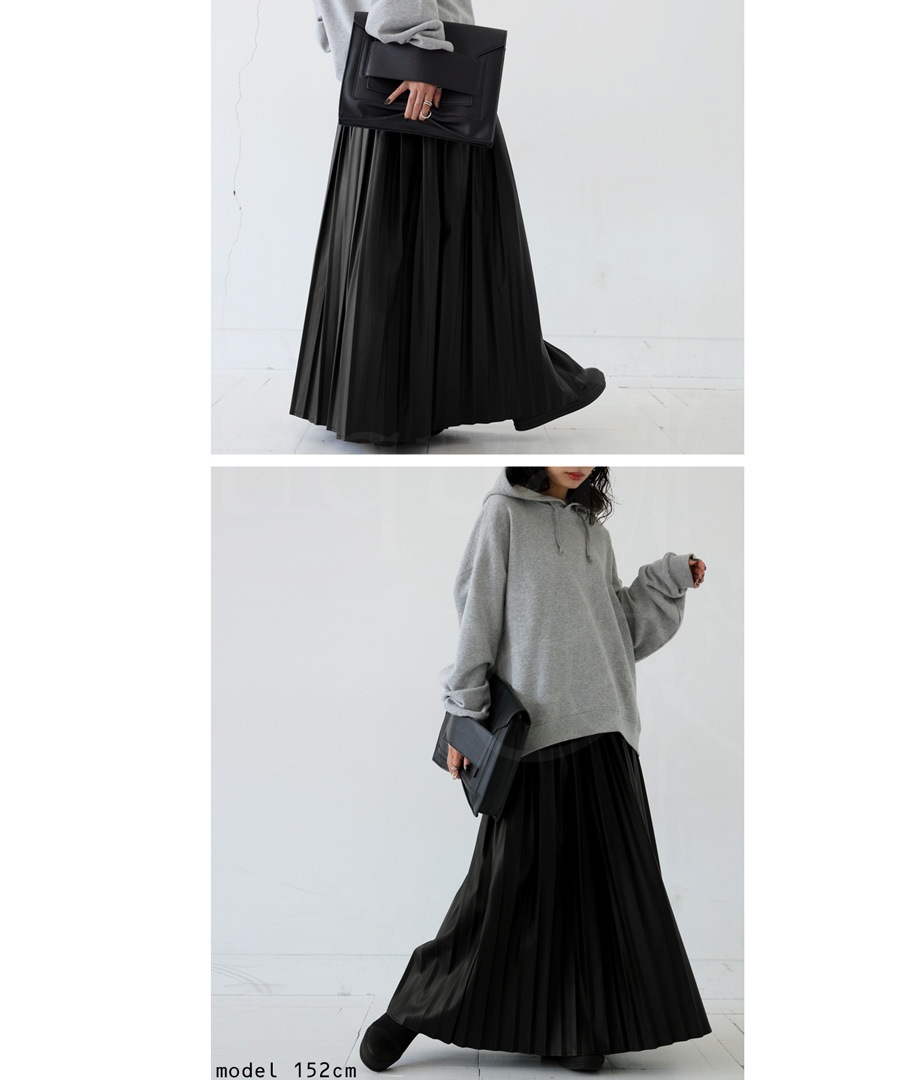 プリーツスカート スカート レディース ボトムス ロング ・メール便不可