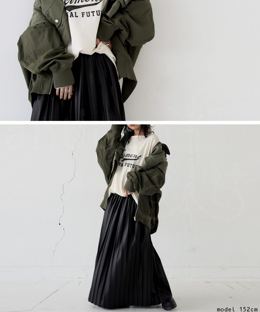 プリーツスカート スカート レディース ボトムス ロング ・メール便不可