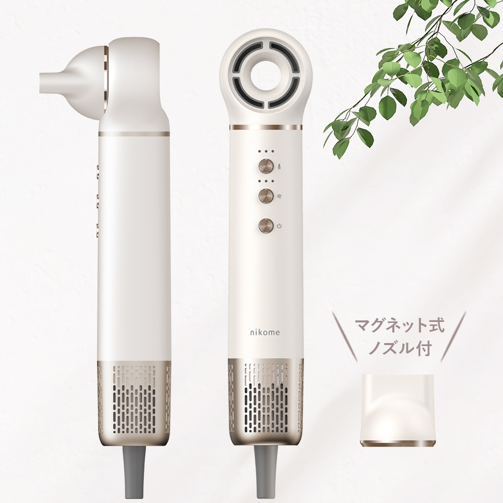 ドライヤー 大風量 速乾 軽量 縦型 おしゃれ 1200W 11万回転 加熱保護 マイナスイオン 母の日 クリスマス プレゼント nikome ハイスピードヘアドライヤー NKM-SHD01