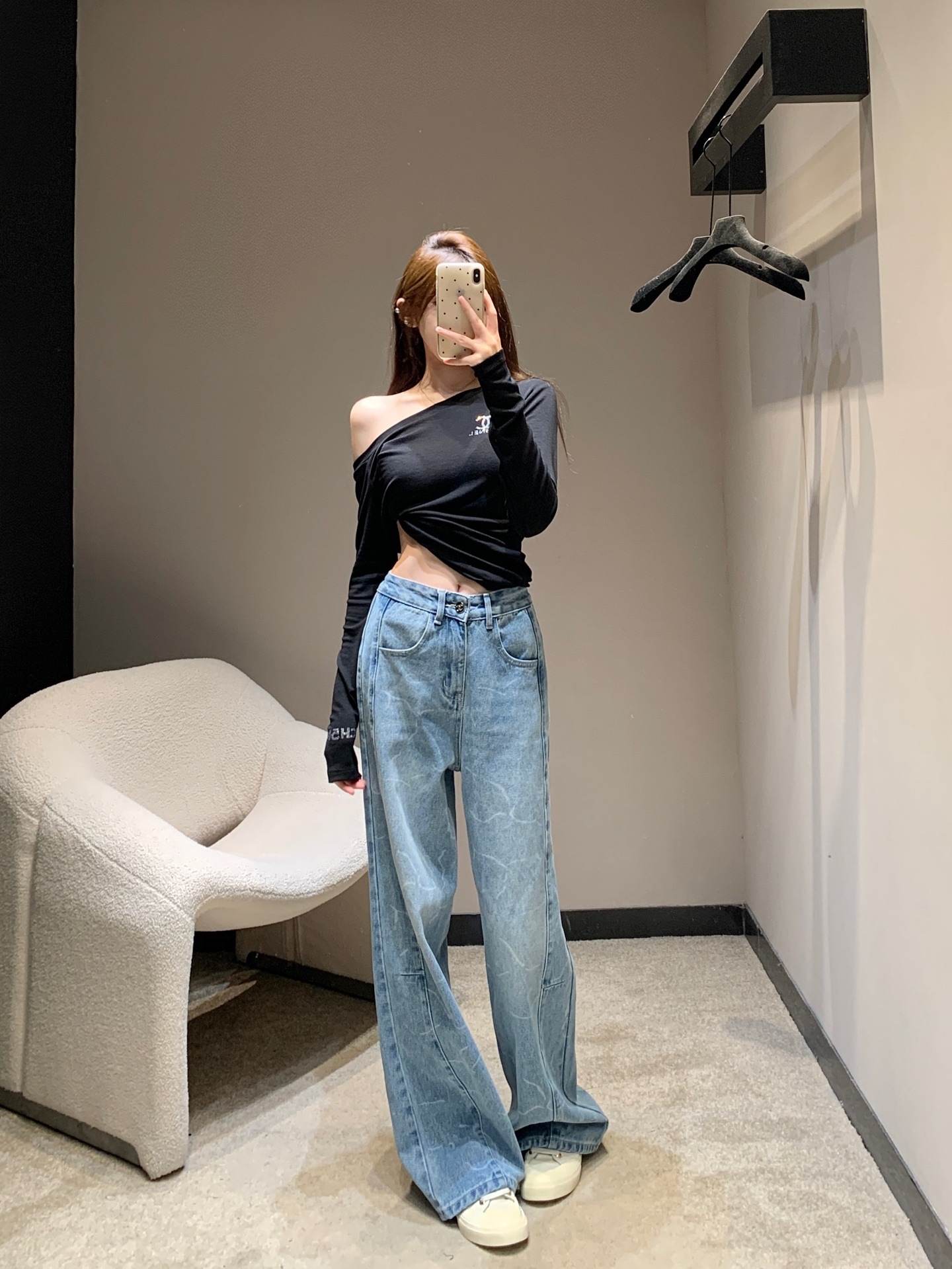 マーベルウェーブウォッシングデニムパンツ マーベルウェーブウォッシングデニムパンツ