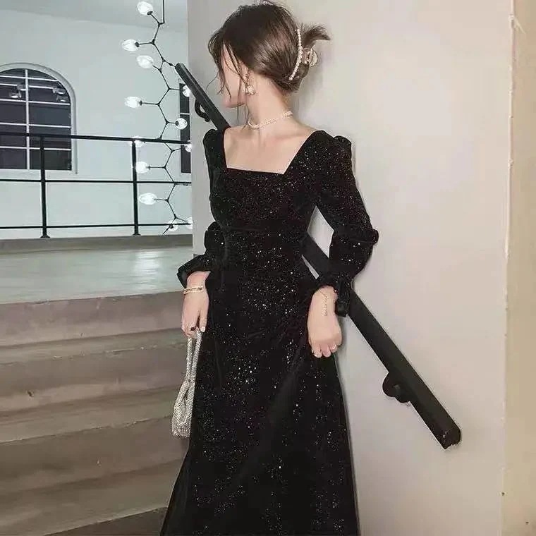 新作ミニドレススカートロング丈エレガント上品スクエアネックワインレッドワンピースウエストを収めて痩せて見える 着瘦 新作ミニドレススカートロング丈エレガント上品スクエアネックワインレッドワンピースウエストを収めて痩せて見える 着瘦