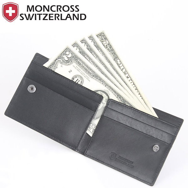 熱販売 新品 MONCROSS SWITZERLAND 二つ折財布！ 折り財布 - www.sport7.ch