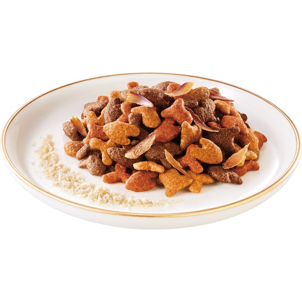 （まとめ買い）モンプチ ボックス 期間限定 真鯛香るかつお節チップ入り 200g 猫用フード [x12]