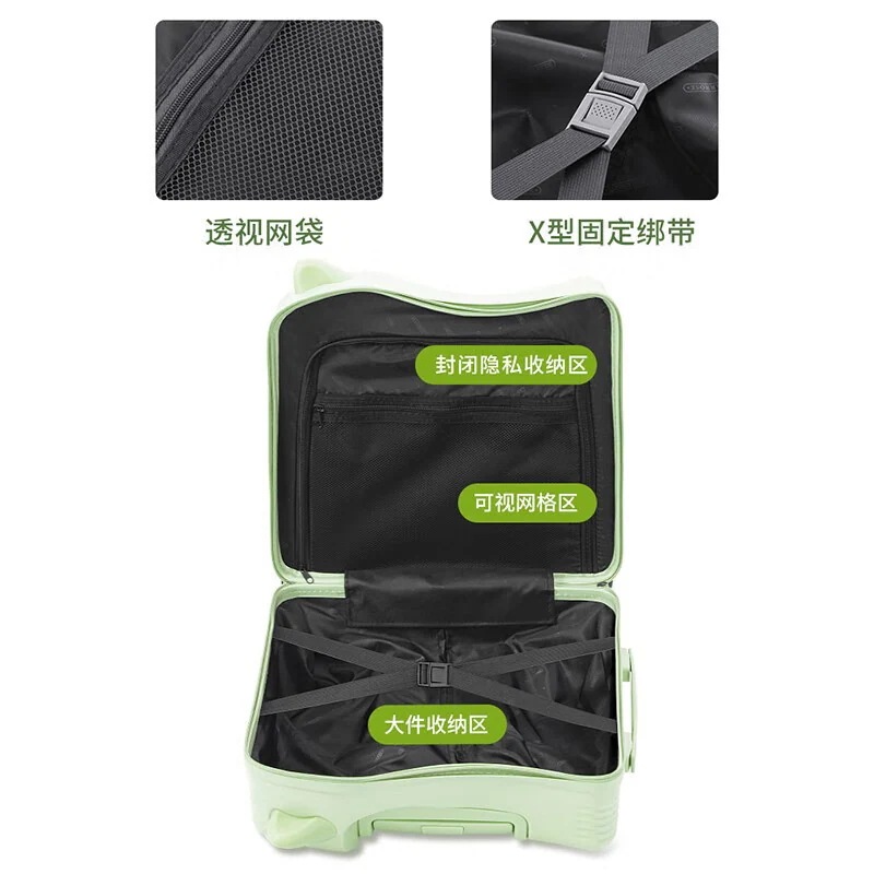 スーツケース子供服 女の子 キッズ服 ミニ バッグ 新作 で話題のキッズキャリー！海外でも大流行！子供乗れる多機能スーツケース子連れ旅行が快適になる1個で3役こなすお役立ちキャリー　機内持込可