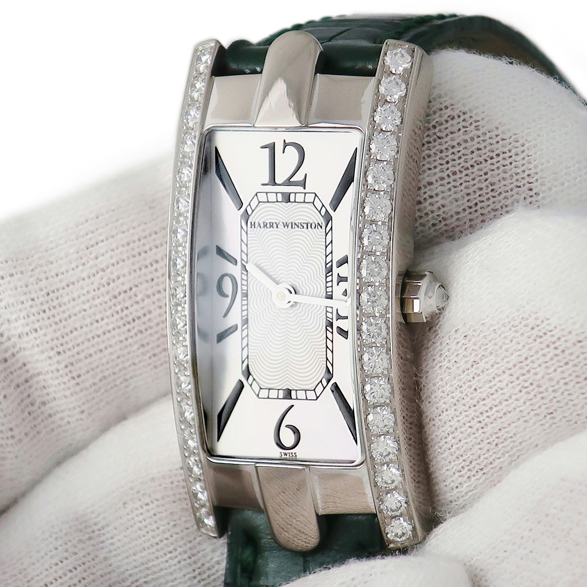 アヴェニュー C 330LQW クオーツ レディース K18WG無垢 純正ダイヤ シェル 3年保証 アヴェニュー C 330LQW クオーツ レディース K18WG無垢 純正ダイヤ シェル 3年保証