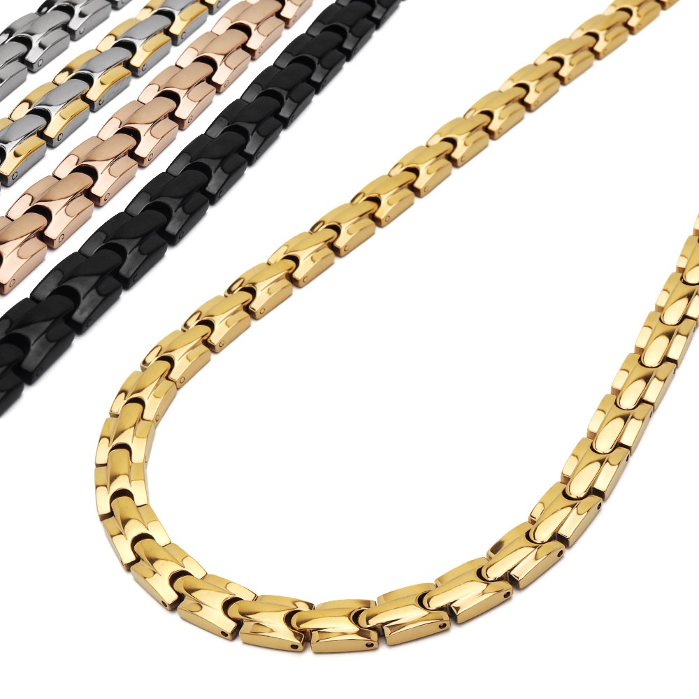 磁気ネックレス チタン 5カラー [n639]