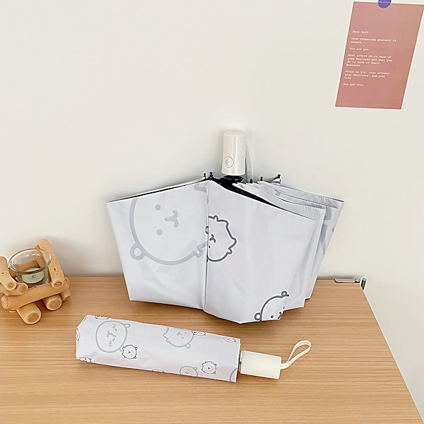 Qoo10] 自分ツッコミくまナガノのくま 全自動雨傘