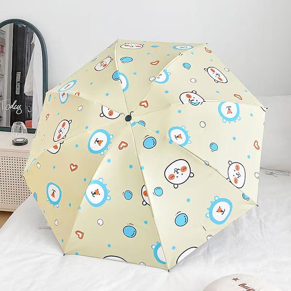 Qoo10] 自分ツッコミくまナガノのくま 全自動雨傘