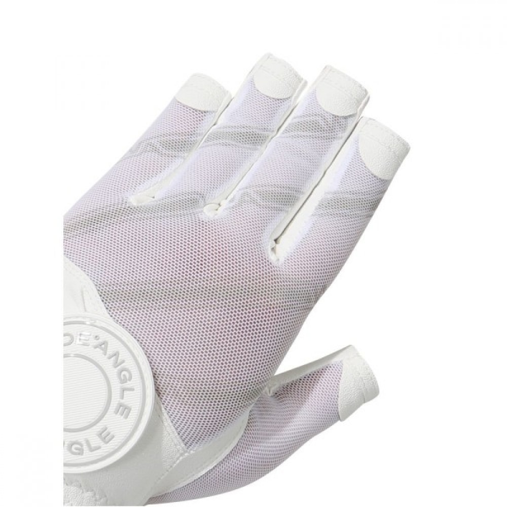 [ワイドアングル] 女性用COメッシュフィンガーレスツーハンドグローブ_WWM24V01