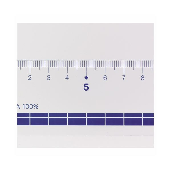 (まとめ) ライオン事務器 再生アクリル直線定規15cm No.5MR 1本 (×50セット)