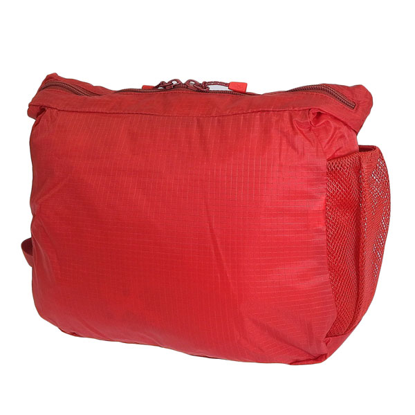 モンベル バック メンズ レディース ショルダーバッグ ナイロン レッド ポケッタブルライトショルダーS Pocketable Light Shoulder Bag S 1123969RD mont