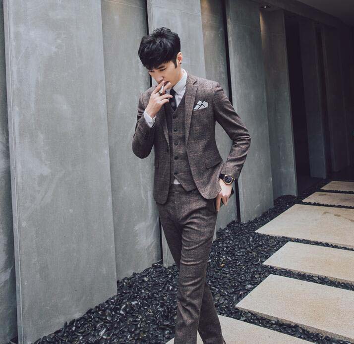 新规入荷続々 メンズスーツ 3点セット ジャケット+ベスト+パンツ 結婚式スーツ チェック柄 スリーピース フォーマル シングルスーツ ビジネススーツ メンズ スーツ セットアップ パーティー カジュ 新规入荷続々 メンズスーツ 3点セット ジャケット+ベスト+パンツ 結婚式スーツ チェック柄 スリーピース フォーマル シングルスーツ ビジネススーツ メンズ スーツ セットアップ パーティー カジュ