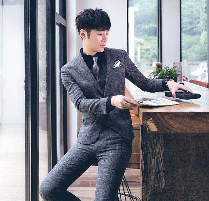 新规入荷続々 メンズスーツ 3点セット ジャケット+ベスト+パンツ 結婚式スーツ チェック柄 スリーピース フォーマル シングルスーツ ビジネススーツ メンズ スーツ セットアップ パーティー カジュ 新规入荷続々 メンズスーツ 3点セット ジャケット+ベスト+パンツ 結婚式スーツ チェック柄 スリーピース フォーマル シングルスーツ ビジネススーツ メンズ スーツ セットアップ パーティー カジュ