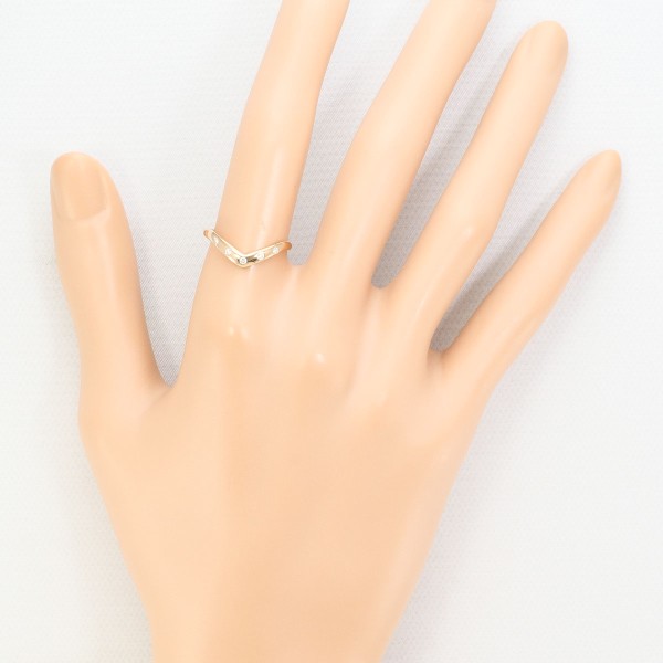 K18 18金 PG ピンクゴールド リング 指輪 11.5号 ダイヤ 0.07 ジュエリー 中古 K18 18金 PG ピンクゴールド リング 指輪 11.5号 ダイヤ 0.07 ジュエリー 中古