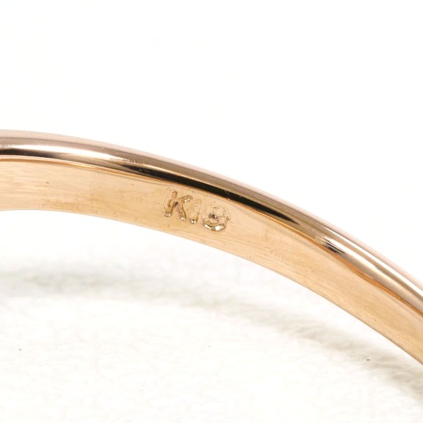 K18 18金 PG ピンクゴールド リング 指輪 11.5号 ダイヤ 0.07 ジュエリー 中古 K18 18金 PG ピンクゴールド リング 指輪 11.5号 ダイヤ 0.07 ジュエリー 中古