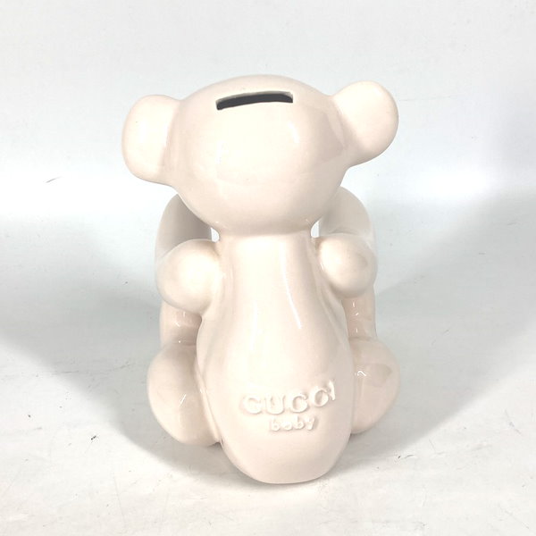 Qoo10] GUCCI オブジェ テディベア 貯金箱 ピギーバン