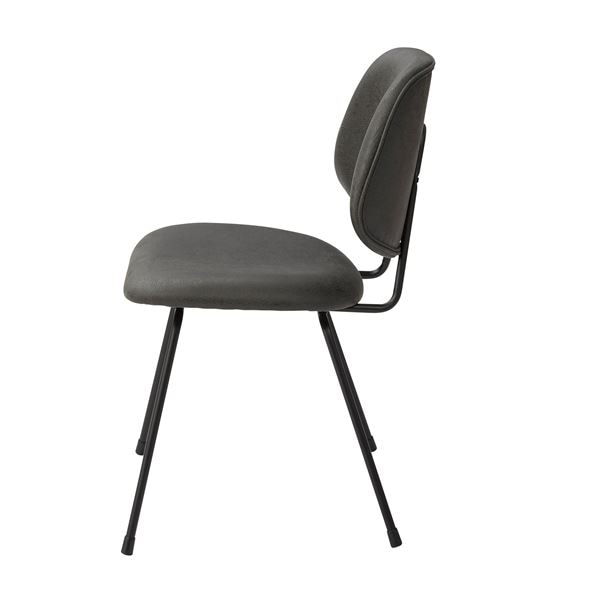 ダイニングチェア 食卓椅子 約幅50cm 2脚セット ブラック スチール 完成品 ダイニングチェア 食卓椅子 約幅50cm 2脚セット ブラック スチール 完成品