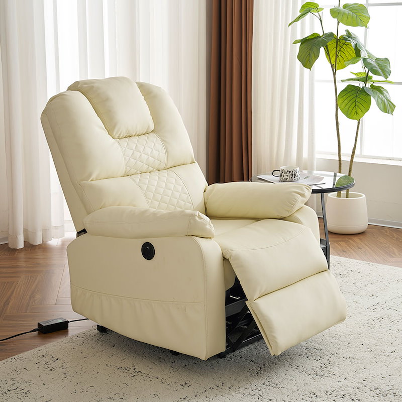 【国内即日発送】電動リクライニングソファー ソファー 1人掛け ゲーミングチェア PU 105-160