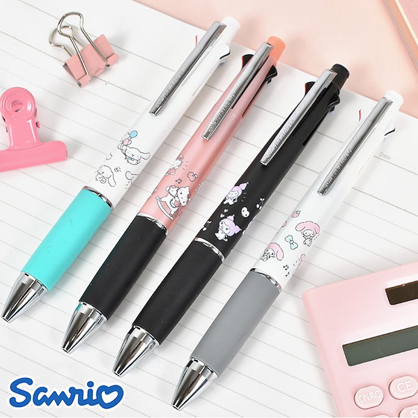 新品未開封‼️ サンリオ、ポケモン　4色➕1 ボールペン　まとめ売り Qoo10] ジェットストリーム 4&1 サンリオ キャラクター ポケモン
