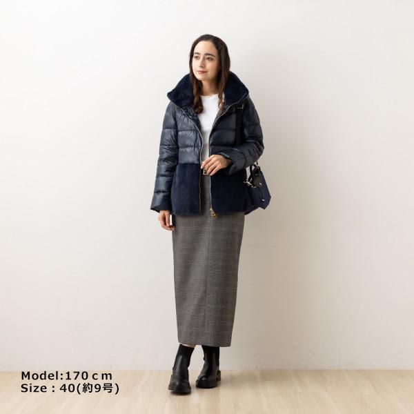 ダウンジャケット コート ネイビー レディース PI001933D12017Z 9200 ダウンジャケット コート ネイビー レディース PI001933D12017Z 9200