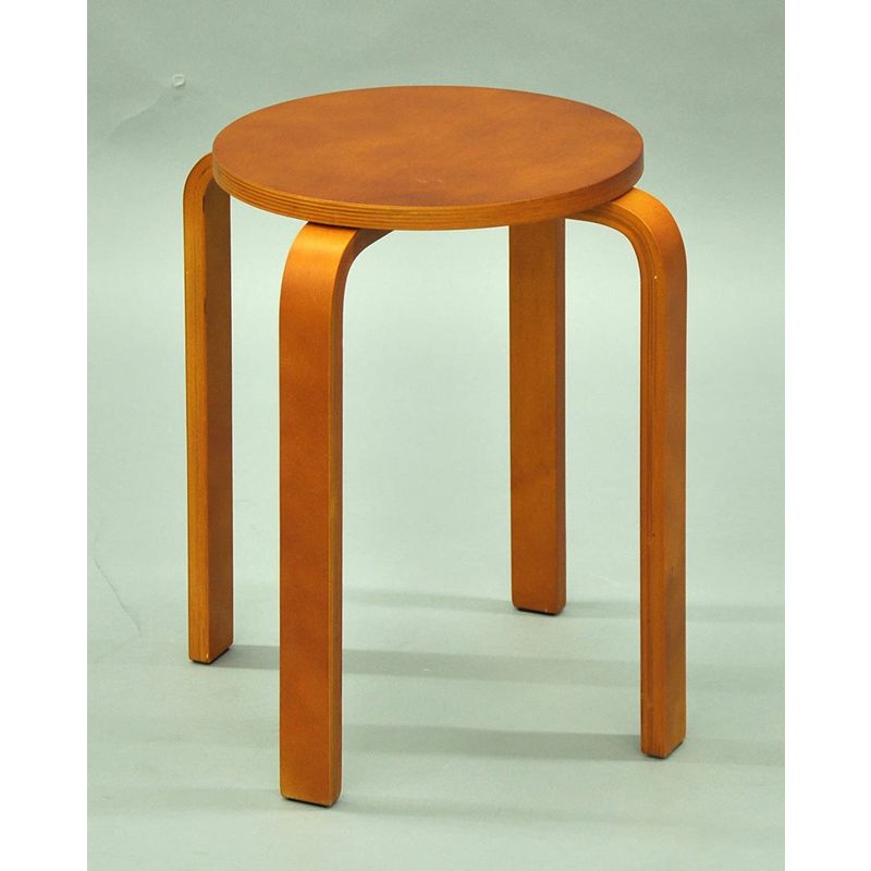 エイアイエス(AIS) : 家具・インテリア 木製丸椅 人気新品