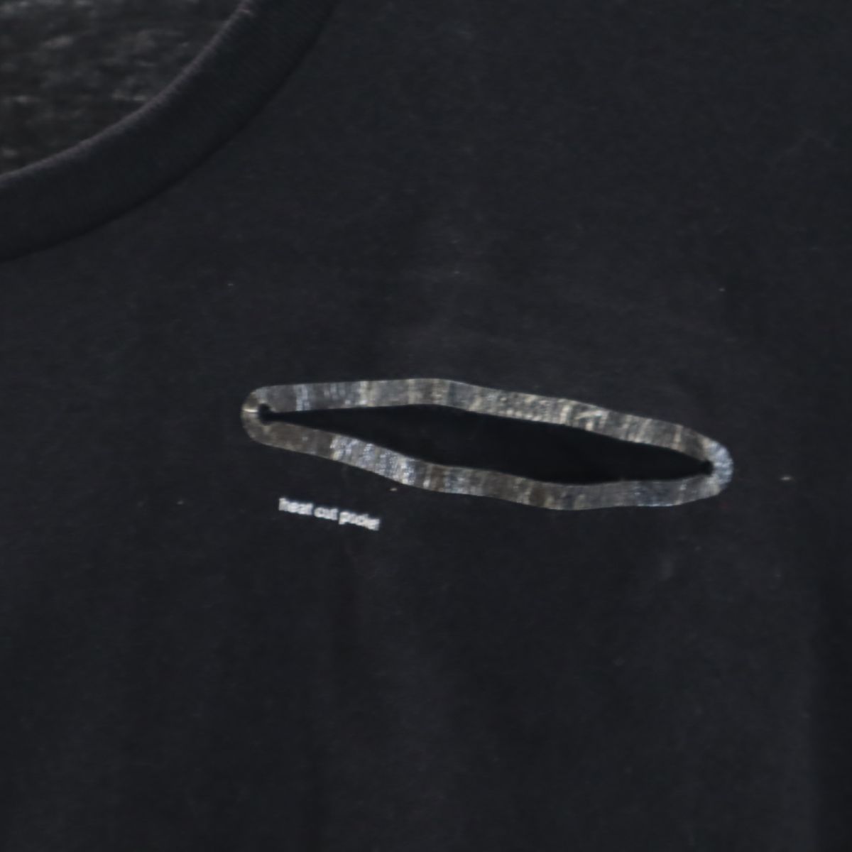 日本製 7分袖 Tシャツ 2 黒 ロンT メンズ