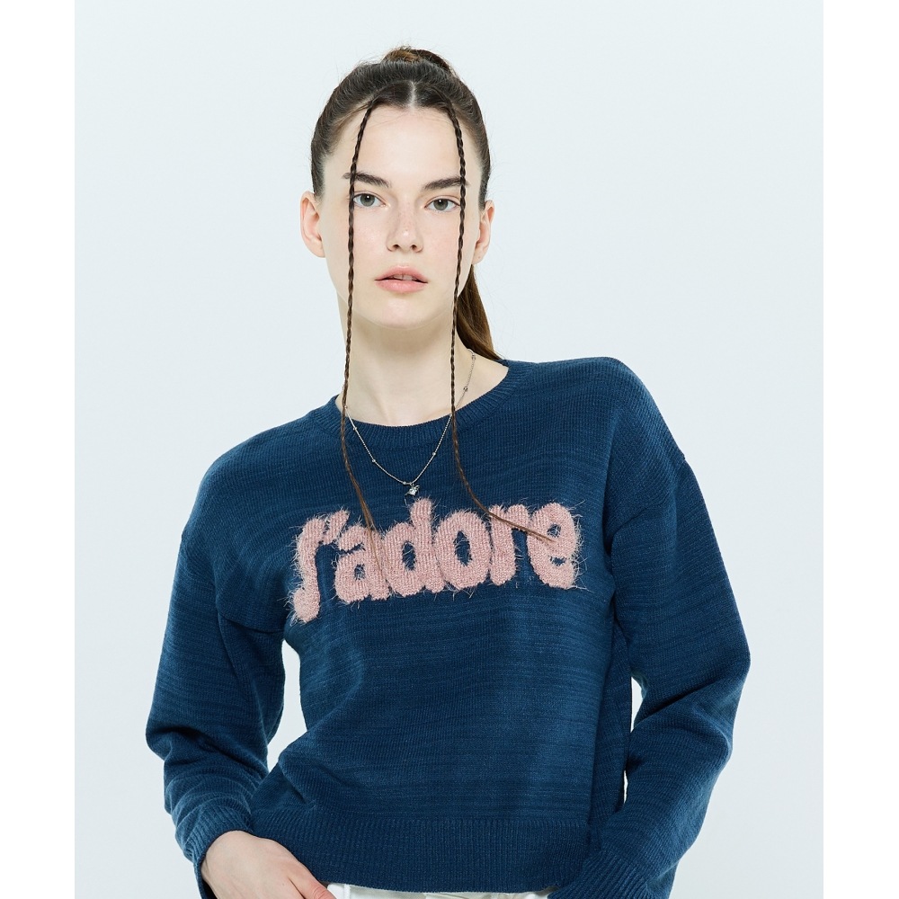 LARTIGENT L6 JADORE MIX ニット(ブルー) LARTIGENT L6 JADORE MIX ニット(ブルー)