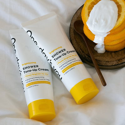 Qoo10] One-days you ブライトニングシャワー トーンアップクリ