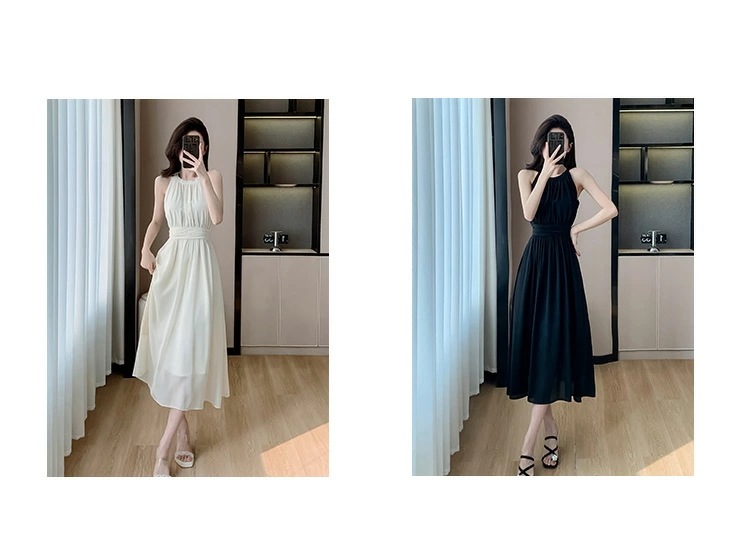 ワンピース 全2色 アメリカンスリーブ シフォン Aライン ホワイト ブラック ノースリーブ 黒 ドレス フレアワンピ ロング丈 きれいめ おしゃれ セクシー 上品 二次会 お呼ばれワンピ 成人式 春 ワンピース 全2色 アメリカンスリーブ シフォン Aライン ホワイト ブラック ノースリーブ 黒 ドレス フレアワンピ ロング丈 きれいめ おしゃれ セクシー 上品 二次会 お呼ばれワンピ 成人式 春