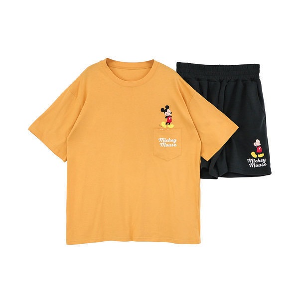 (ディズニー正規品) 後ろ手ミッキー 夏パジャマ パジャマ ホームウェア 上下 (ディズニー正規品) 後ろ手ミッキー 夏パジャマ パジャマ ホームウェア 上下