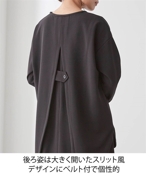 チュニック シニアファッション リラックスジャージセットアップ チュニック シニアファッション リラックスジャージセットアップ