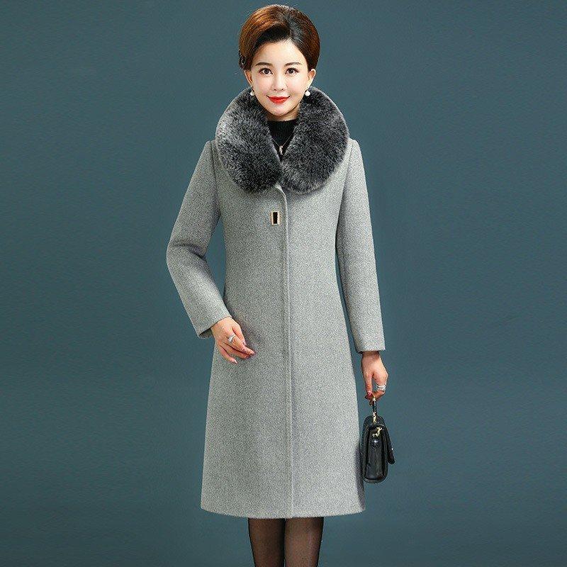 トレンチコート ロング丈 レディース フォーマルコート ファー ふわふわ 襟付き 女性用 ママ 母 スリム 上品 秋冬アウター おしゃれ トレンチコート ロング丈 レディース フォーマルコート ファー ふわふわ 襟付き 女性用 ママ 母 スリム 上品 秋冬アウター おしゃれ