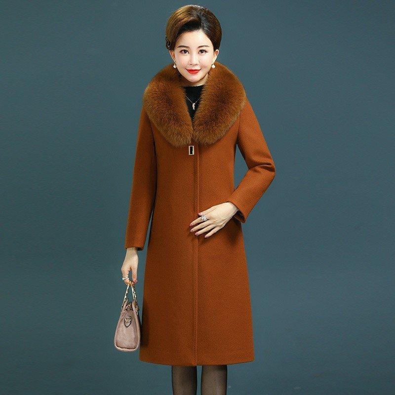 トレンチコート ロング丈 レディース フォーマルコート ファー ふわふわ 襟付き 女性用 ママ 母 スリム 上品 秋冬アウター おしゃれ トレンチコート ロング丈 レディース フォーマルコート ファー ふわふわ 襟付き 女性用 ママ 母 スリム 上品 秋冬アウター おしゃれ