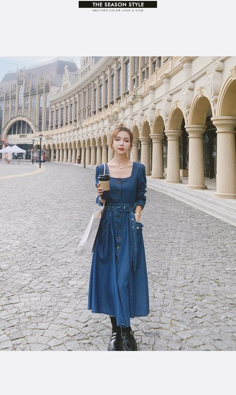 新作 秋冬 レディース 春夏 ワンピース ひざ下 ミモレ丈 7分丈 袖あり 長袖 ラウンドネック 新作 秋冬 レディース 春夏 ワンピース ひざ下 ミモレ丈 7分丈 袖あり 長袖 ラウンドネック