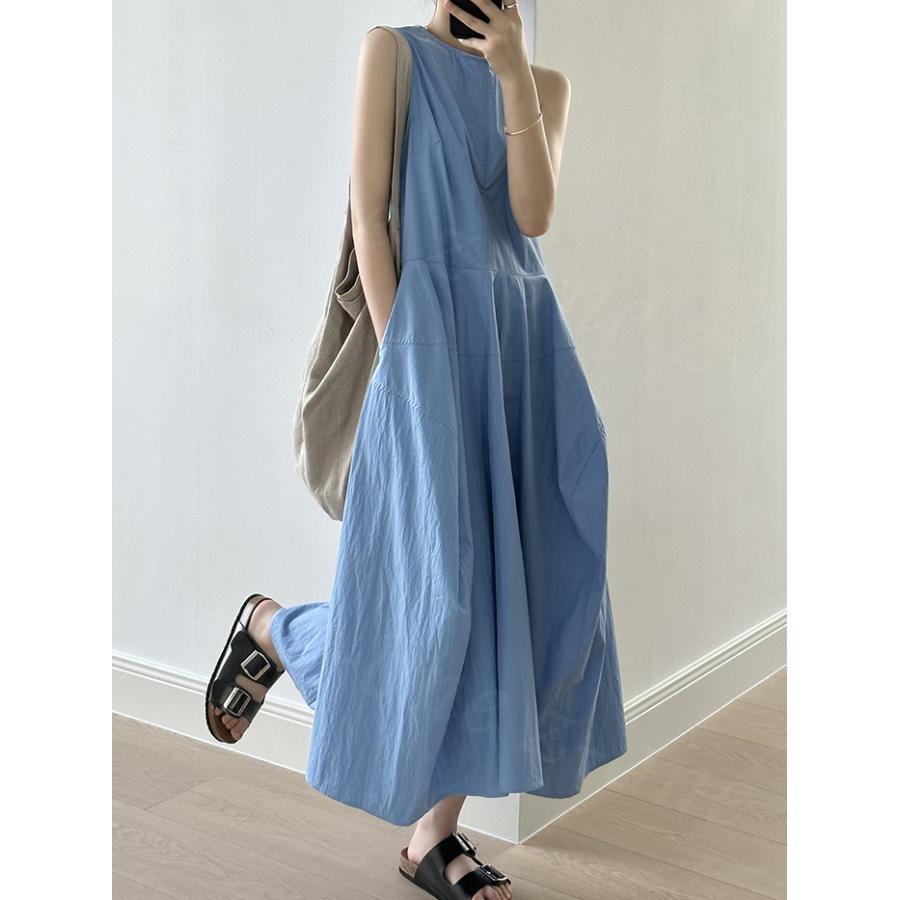 レディース キャミワンピース ワンピース ボトムス デニム ワンピース 春 秋 フェミニン きれいめ Aライン ジャンスカ 大人 ノースリーブ 無地 レディース キャミワンピース ワンピース ボトムス デニム ワンピース 春 秋 フェミニン きれいめ Aライン ジャンスカ 大人 ノースリーブ 無地