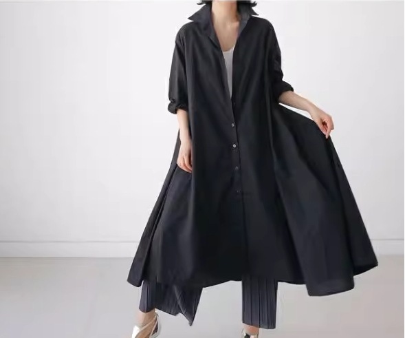 レディース シャツ シャツワンピ 羽織り ロング イレギュラー 不規則 長袖 襟付き ポロカラー 前開き ボタン 綿 コットン シンプル カジュアル レトロ ラフ ルーズ 存在感 ナチュラル シック レディース シャツ シャツワンピ 羽織り ロング イレギュラー 不規則 長袖 襟付き ポロカラー 前開き ボタン 綿 コットン シンプル カジュアル レトロ ラフ ルーズ 存在感 ナチュラル シック